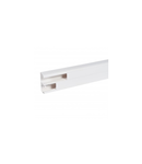 capac flexibil snap-on DLP trunking - 2 compartimente - 50 x 145 - cu capac 45 mm - 2.5 m - alb