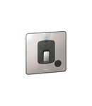 Fused connect unit Synergy -doi poli switch+LED+cord -13 A-250 V~ Sleek Design polished stainless steel