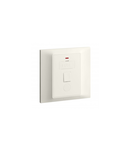 Fused connection unit Belanko S - 13A switched + neon + cord outlet - ivory