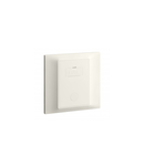 Fused connection unit Belanko S - 13A unswitched + cord outlet - ivory