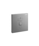 Fused connection unit Galion - 13A 1 module - cu switch - dark silver