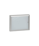 Hinged Usa din sticla - pentru dulap - IP54 - adancime 300 x inaltime 400 mm