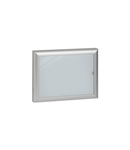 Hinged Usa din sticla - pentru dulap - IP54 - adancime 400 x inaltime 400 mm