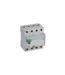 Intrerupator diferential RCCB TX³ - 4P 400 V~ - 30 mA - 25 A - AC type - neutral on left-hand - no aux.