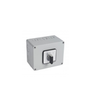 Intrerupator rotativ- changeover switch cu off - PR 63 - 2P - 63 A - box 135x170 mm