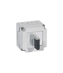 Intrerupator rotativ- on/off switch - PR 12 - 3P - 16 A - 3 contacts - box 76x76 mm