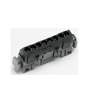 IP2X terminal block - phase (negru) - 8 x 1.5 to 16² - L. 75 mm