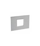 Italian / US standard Placa Arteor versiune patrata 2 module - signature cube