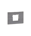 Italian / US standard Placa Arteor versiune patrata 2 module - wood gri oak