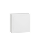 Junction box - pentru capac flexibil DLP trunking - 163x163x65 mm - alb