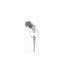 Key lock - To be fitted on alb or transparent Usas - Supplied cu key N° 850