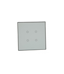 KNX touch control mechanism Arteor - 4 actuation points - alb