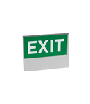 Label - pentru emergency lighting luminaires - "EXIT" - 127 x 254 mm