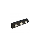 LCS³ fibra optica block - multimode fibra optica block - LC duplex block pentru 6 multimode fibra opticas