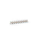 Line taps - capacity per tap 2x10 mm² - adancime 19.5 mm - strip of 10 separable