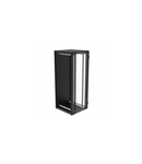 Linkeo 19" extension cabinet cu single Usa din sticla - capacity 42U - dimensions 2026x800x800 mm - flatpack