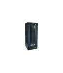 Linkeo 19" freestanding cabinet cu double front Usa din sticla -capacity 42U - dimensions 2026x800x600 mm -ready-assembled