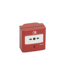 Manual call point pentru fire detection/alarm system -conventional -2 NO/NC -5 A -24 V= -RAL 3000