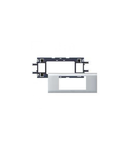 Mosaic / Arteor support-pentru aluminiu adaptable DLP capac depth 65 mm - 4 module