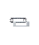 Mosaic / Arteor support-pentru aluminiu adaptable DLP capac depth 65 mm - 6 module