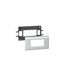 Mosaic / Arteor support-pentru aluminiu adaptable DLP capac depth 85 mm - 4 module