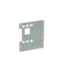 Mounting plates XL³ 4000 pentru 1 DPX³ 160 in transfer switch - vertical