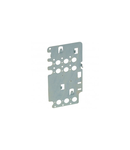 Mounting plates XL³ 4000 pentru 1 DPX³ 250 - vertical