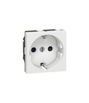 Multi-support single priza Mosaic -German standard - 2P+E special screw terminals -2 module