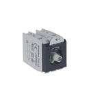 Osmoz block sub-assemblies - pentru illuminated head - 2 NO/NC - verde - 12-24 V~/=