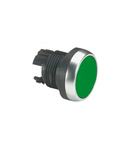 Osmoz non illuminated spring return head - flush - verde