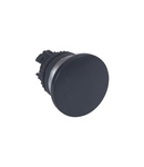 Osmoz non illuminated spring return head - mushroom head Ø40 - negru