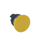 Osmoz non illuminated spring return head - mushroom head Ø40 - yellow