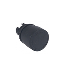 Osmoz non illuminated stay-put mushroom head - push-turn - negru Ø32