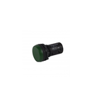 Osmoz one-piece pilot light cu integrated LED to be used cuout electrical block - verde 230 V~