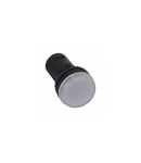 Osmoz one-piece pilot light cu integrated LED to be used cuout electrical block - alb - 130 V~