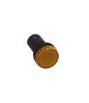 Osmoz one-piece pilot light cu integrated LED to be used cuout electrical block - yellow - 24 V~/=