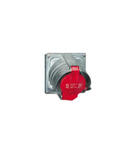 Panou montaj priza Prisinter Hypra - IP44 - 380/415 V~ - 63 A - 3P+E - metal