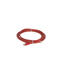 Patch cord category 6 A - U/UTP unscreened - LSZH - lungime 3 m - rosu