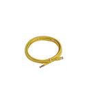 Patch cord category 6 A - U/UTP unscreened - PVC - lungime 3 m - yellow