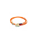 Patch cord fibra optica - OM 2 multimodule (50/125 μm) - LC/SC duplex - 3 m