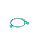 Patch cord fibra optica - OM 4 multimodule (50/125 μm) - SC/SC duplex - 3 m