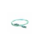 Patch cord fibra optica LCS³ - OM4 multimode (50/125µm) - LC/LC Uniboot duplex - reversible polarity - 1 m