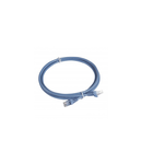 Patch cord RJ 45 - RJ 45 - U/UTP cat. 6 unscreened impedance 100 ohms - PVC light albastru - lungime 1.5 m