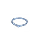 Patch cord RJ 45 - RJ 45 - U/UTP cat. 6 unscreened impedance 100 ohms - PVC light albastru - lungime 2 m