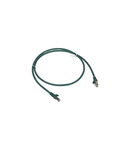 Patch cord/user cord RJ 45 - Cat.6 - F/UTP screened - LSZH verde - 2 m