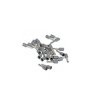 Pini - simplu individual - cross section 2.5 mm² - gri