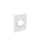 Placa Arteor - American standard - rotund - 2 module - 2'' x 4'' - alb