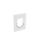 Placa Arteor - American standard - rotund - 3 module - 2'' x 4'' - alb