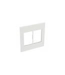 Placa Arteor - American standard - patrat - 2 x 3 module - 4''x4'' - alb