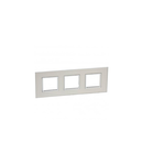 Placa Arteor - French/German standard - patrat - 3 x 2 module -stainless steel